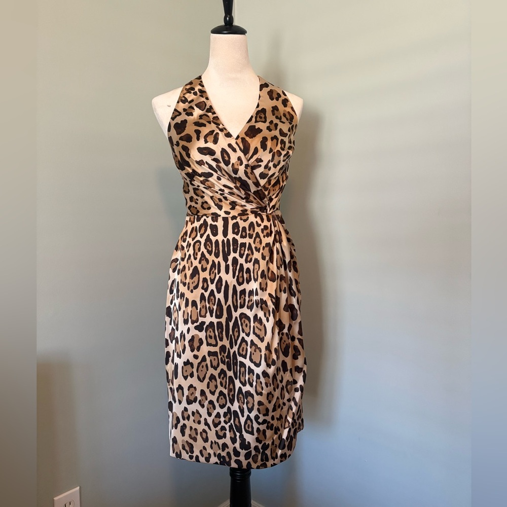 Ralph Lauren animal print dress. Size 2